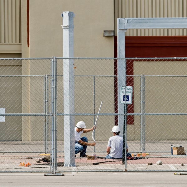 how much time can i rent the temporary fence for my construction site or event in James City County Virginia